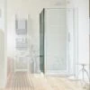 Harbour I6 760 Shower Side Panel - 6mm Glass -Vado Sale Store harbour i6 easy clean 6mm shower side panel