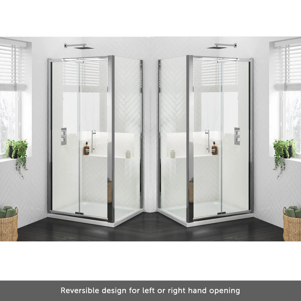 Harbour I6 700 Bi-Fold Shower Door - 6mm Glass 10 Harbour I6 700 Bi-Fold Shower Door - 6mm Glass - Image 8