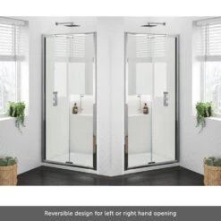 Harbour I6 700 Bi-Fold Shower Door - 6mm Glass 17 Harbour I6 700 Bi-Fold Shower Door - 6mm Glass -Vado Sale Store harbour i6 easy clean bifold door obly left hand opening