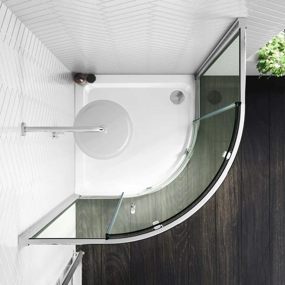 Harbour I6 1000x800 Single Door Quadrant Shower Enclosure - 6mm Glass 4 Harbour I6 1000x800 Single Door Quadrant Shower Enclosure - 6mm Glass - Image 2