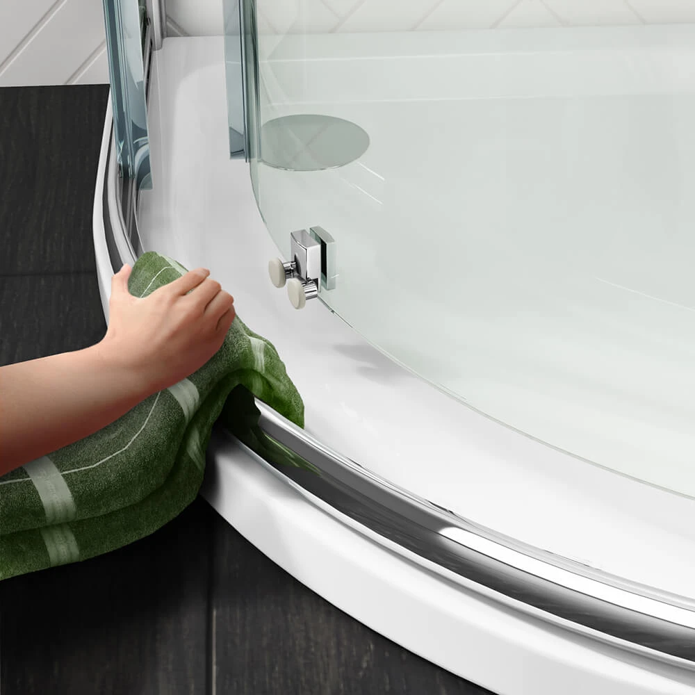 Harbour I6 1000x800 Single Door Quadrant Shower Enclosure - 6mm Glass 6 Harbour I6 1000x800 Single Door Quadrant Shower Enclosure - 6mm Glass - Image 4