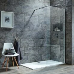 Harbour I8 700 8mm 2m Tall Easy Clean Wetroom Panel 11 Harbour I8 700 8mm 2m Tall Easy Clean Wetroom Panel -Vado Sale Store harbour i8 2m tall panel for wetrooms walk ins