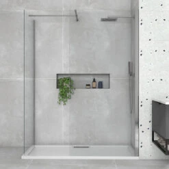 Harbour I8 8mm 2m Tall Wetroom 2 Panel Pack - 1200mm X 1000mm 10 Harbour I8 8mm 2m Tall Wetroom 2 Panel Pack - 1200mm X 1000mm -Vado Sale Store harbour i8 8mm 2m tall easy clean wetroom 2 panel pack lifestyle2
