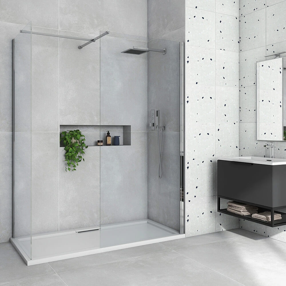 Harbour I8 8mm 2m Tall Wetroom 2 Panel Pack - 1200mm X 1000mm 5 Harbour I8 8mm 2m Tall Wetroom 2 Panel Pack - 1200mm X 1000mm - Image 3