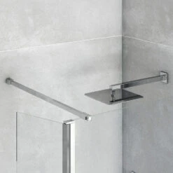 Harbour I8 8mm 2m Tall Easy Clean 700mm Wetroom Panel & Flipper Return Panel 13 Harbour I8 8mm 2m Tall Easy Clean 700mm Wetroom Panel & Flipper Return Panel -Vado Sale Store harbour i8 8mm 2m tall easy clean wetroom panel flipper return panel lifestyle3