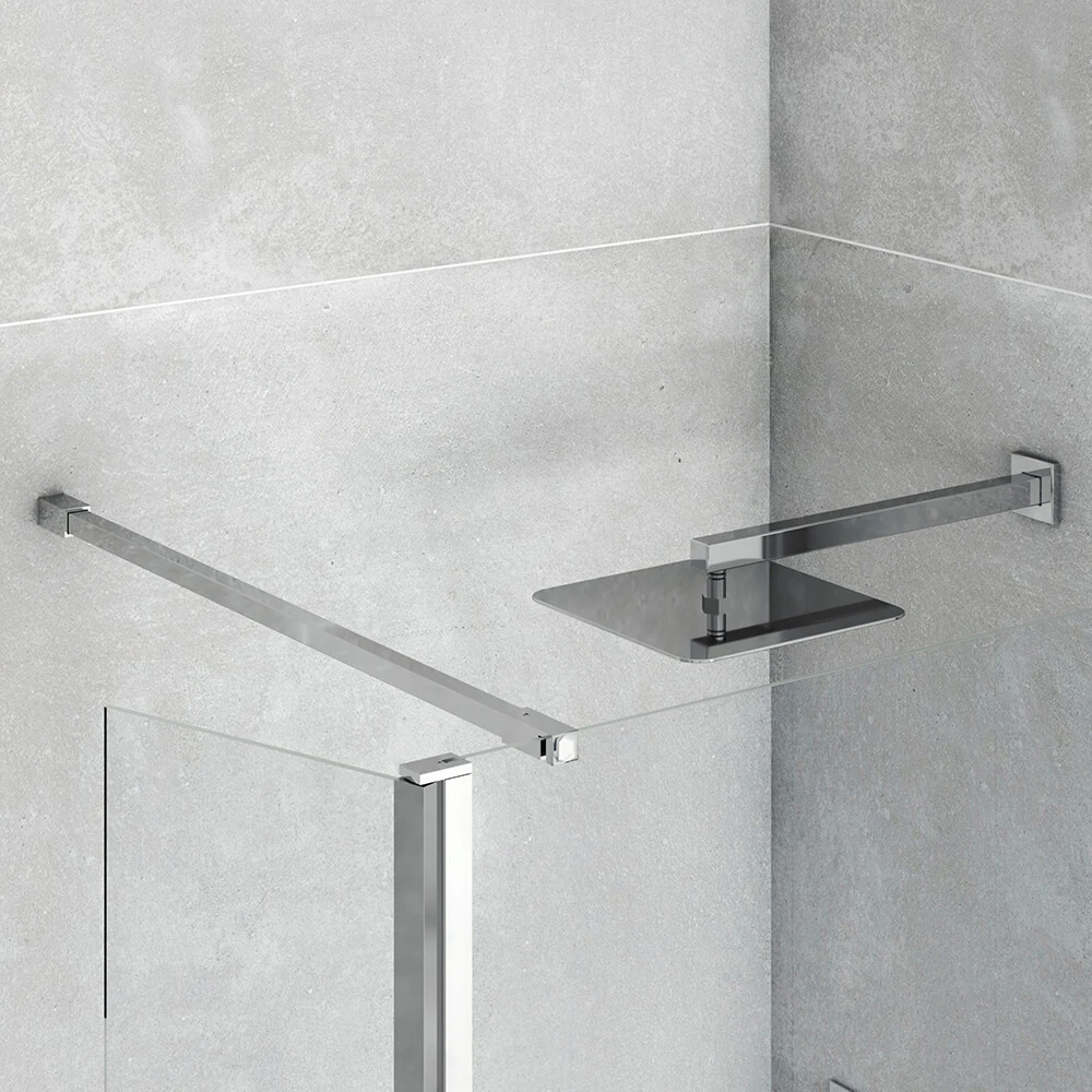 Harbour I8 8mm 2m Tall Easy Clean 700mm Wetroom Panel & Flipper Return Panel 6 Harbour I8 8mm 2m Tall Easy Clean 700mm Wetroom Panel & Flipper Return Panel - Image 4