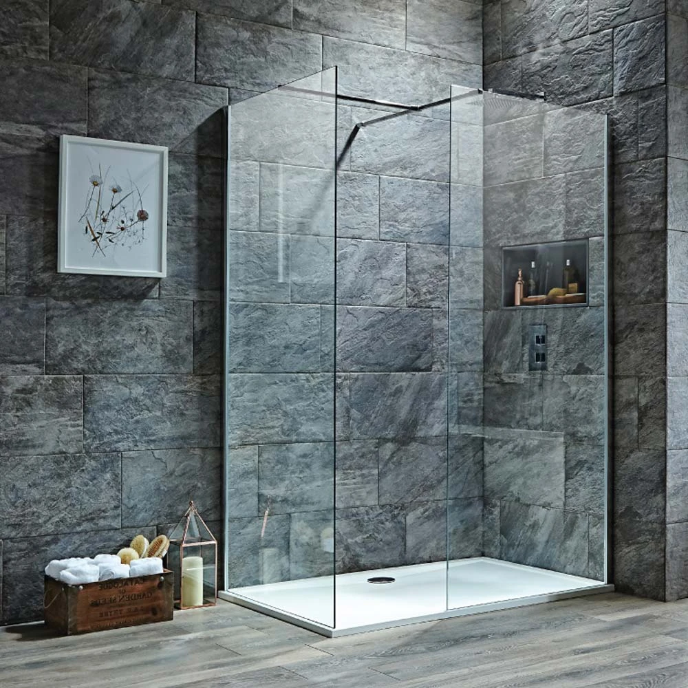 Harbour I8 8mm 2m Tall Wetroom 2 Panel Pack - 1200mm X 1000mm 4 Harbour I8 8mm 2m Tall Wetroom 2 Panel Pack - 1200mm X 1000mm - Image 2