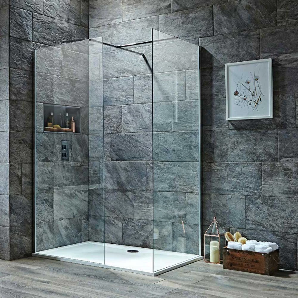 Harbour I8 8mm 2m Tall Wetroom 2 Panel Pack - 1200mm X 1000mm 3 Harbour I8 8mm 2m Tall Wetroom 2 Panel Pack - 1200mm X 1000mm