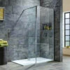 Harbour I8 8mm 2m Tall Easy Clean 700mm Wetroom Panel & Flipper Return Panel -Vado Sale Store harbour i8 8mm wetroom panel flipper return panel