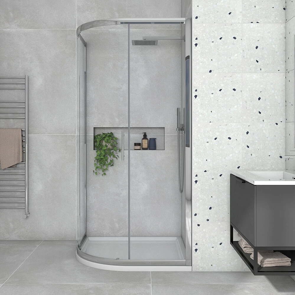 Harbour I8 Easy Clean 1200x900 1-Door Quadrant Shower Enclosure - 8mm Glass 4 Harbour I8 Easy Clean 1200x900 1-Door Quadrant Shower Enclosure - 8mm Glass - Image 2