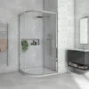 Harbour I8 Easy Clean 1200x900 1-Door Quadrant Shower Enclosure - 8mm Glass