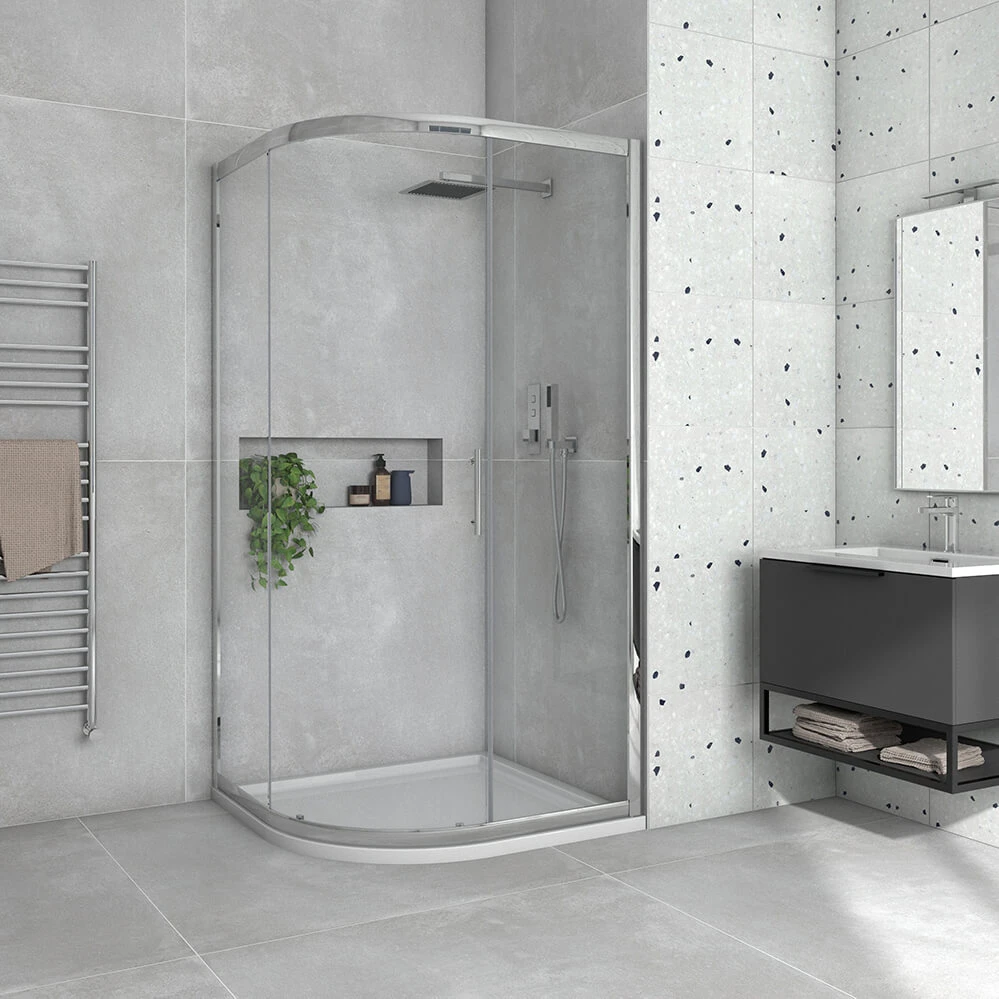 Harbour I8 Easy Clean 1200x900 1-Door Quadrant Shower Enclosure - 8mm Glass 3 Harbour I8 Easy Clean 1200x900 1-Door Quadrant Shower Enclosure - 8mm Glass