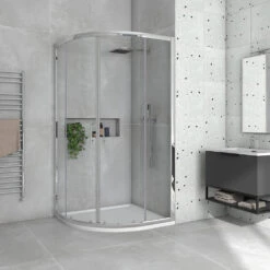 Harbour I8 1000x800 Double Door Quadrant Shower Enclosure - 8mm Glass