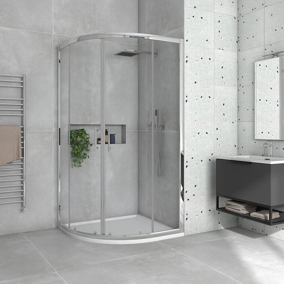 Harbour I8 1000x800 Double Door Quadrant Shower Enclosure - 8mm Glass 3 Harbour I8 1000x800 Double Door Quadrant Shower Enclosure - 8mm Glass