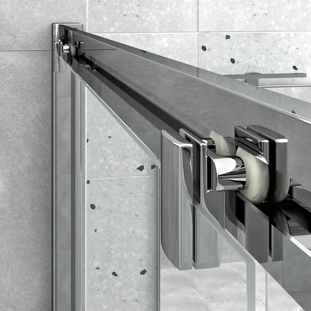 Harbour I8 Easy Clean 8mm Sliding 1000mm Shower Door & 760mm Side Panel 5 Harbour I8 Easy Clean 8mm Sliding 1000mm Shower Door & 760mm Side Panel - Image 3