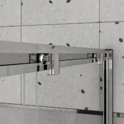 Harbour I8 Easy Clean 8mm Sliding 1000mm Shower Door & 760mm Side Panel 16 Harbour I8 Easy Clean 8mm Sliding 1000mm Shower Door & 760mm Side Panel -Vado Sale Store harbour i8 easy clean 8mm sliding shower door optional side panel lifestyle4