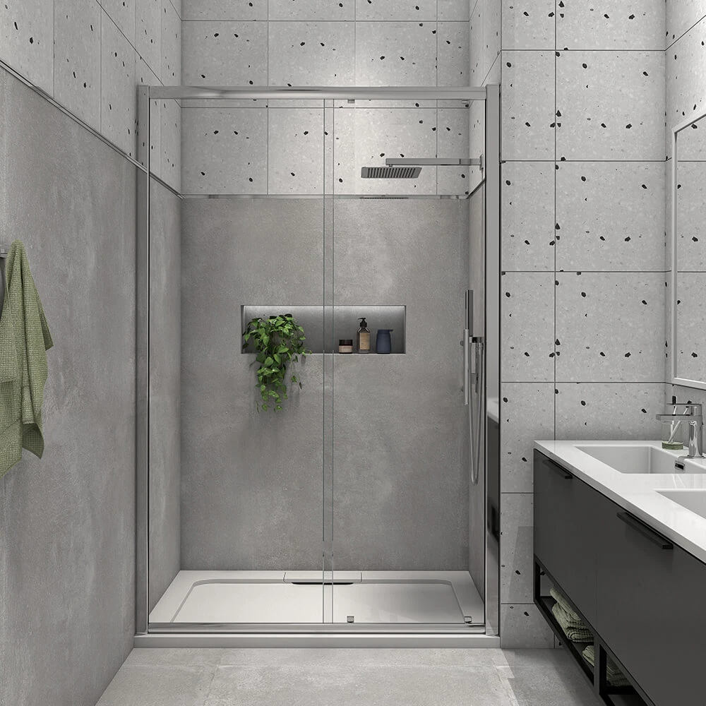Harbour I8 Easy Clean 8mm Sliding 1000mm Shower Door & 760mm Side Panel 9 Harbour I8 Easy Clean 8mm Sliding 1000mm Shower Door & 760mm Side Panel - Image 7
