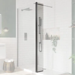 Harbour Matt Black Easy Clean 6mm Flipper Panel