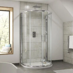 Harbour Primrose 1050mm D Shape Double Door Enclosure