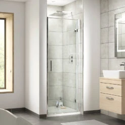 Harbour Primrose 6mm Frameless Hinged 760mm Shower Door & 900mm Side Panel