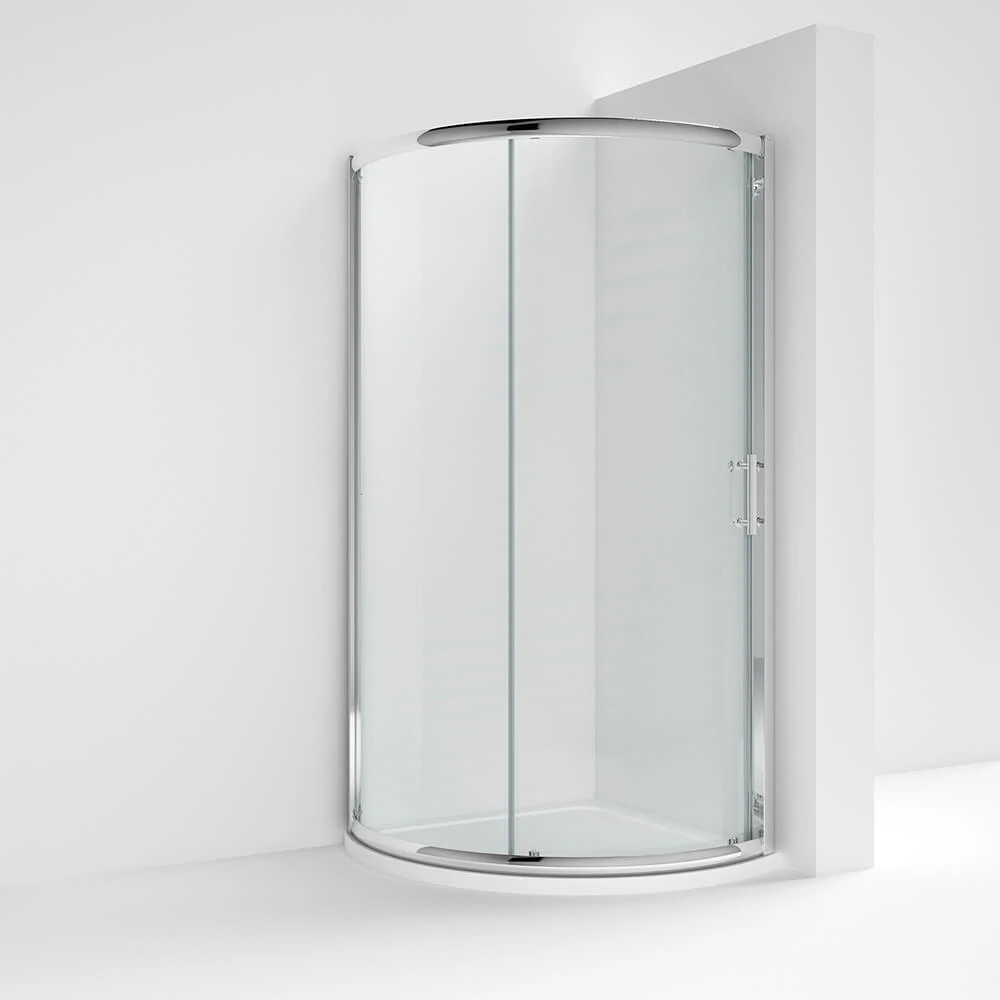 Harbour Primrose 6mm Single Door Quadrant Shower Enclosure & Tray - 860mm 3 Harbour Primrose 6mm Single Door Quadrant Shower Enclosure & Tray - 860mm