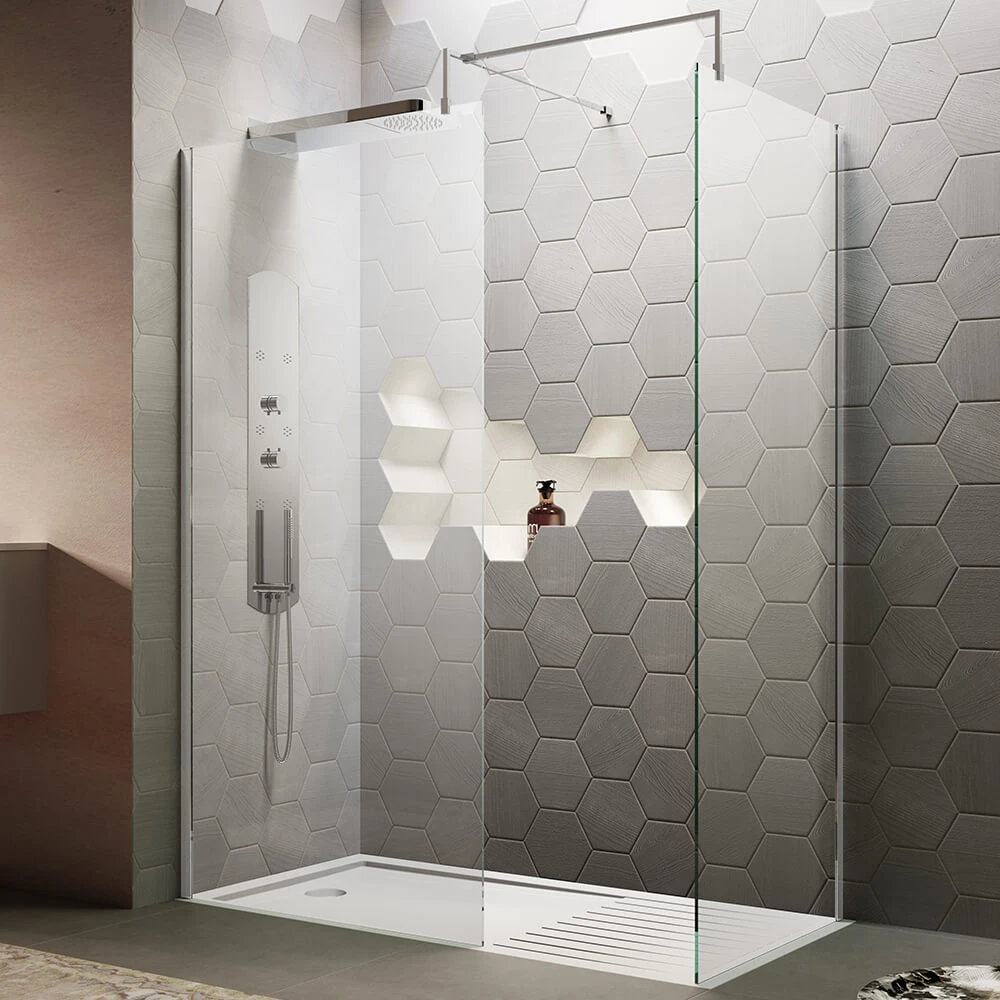 Harbour Alchemy 8mm Easy Clean Walk In 2 Panel Pack - 1400mm & 900mm 3 Harbour Alchemy 8mm Easy Clean Walk In 2 Panel Pack - 1400mm & 900mm