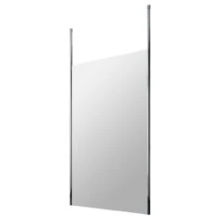 Harbour Alchemy 8mm Easy Clean Walk In Panel & Two Ceiling Posts - 800mm -Vado Sale Store harbour status 8mm wetroom screen ceiling posts 1200mm cutout
