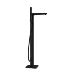 Harbour Status Matt Black Floorstanding Bath Shower Mixer Tap -Vado Sale Store harbour status black bath shower mixer floor plate