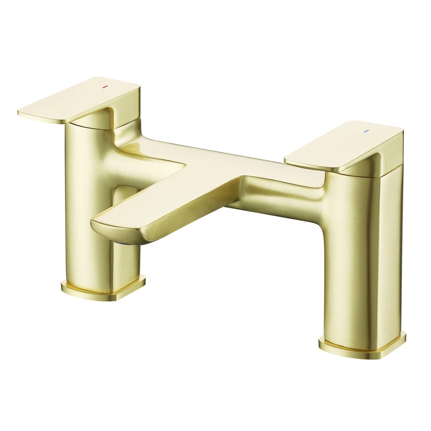 Harbour Status Brushed Brass WRAS Approved Bath Mixer Tap 4 Harbour Status Brushed Brass WRAS Approved Bath Mixer Tap - Image 2