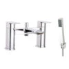 Harbour Status Chrome Bath Shower Mixer Tap & Shower Kit