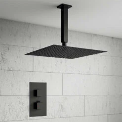 Harbour Status Concealed Shower Valve & Ceiling Mounted Fixed 300mm Shower Head