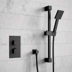 Harbour Status Concealed Thermostatic Valve & Slide Rail Kit