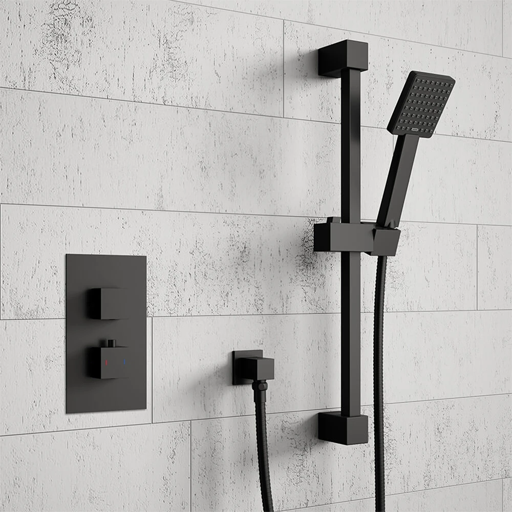 Harbour Status Concealed Thermostatic Valve & Slide Rail Kit 3 Harbour Status Concealed Thermostatic Valve & Slide Rail Kit