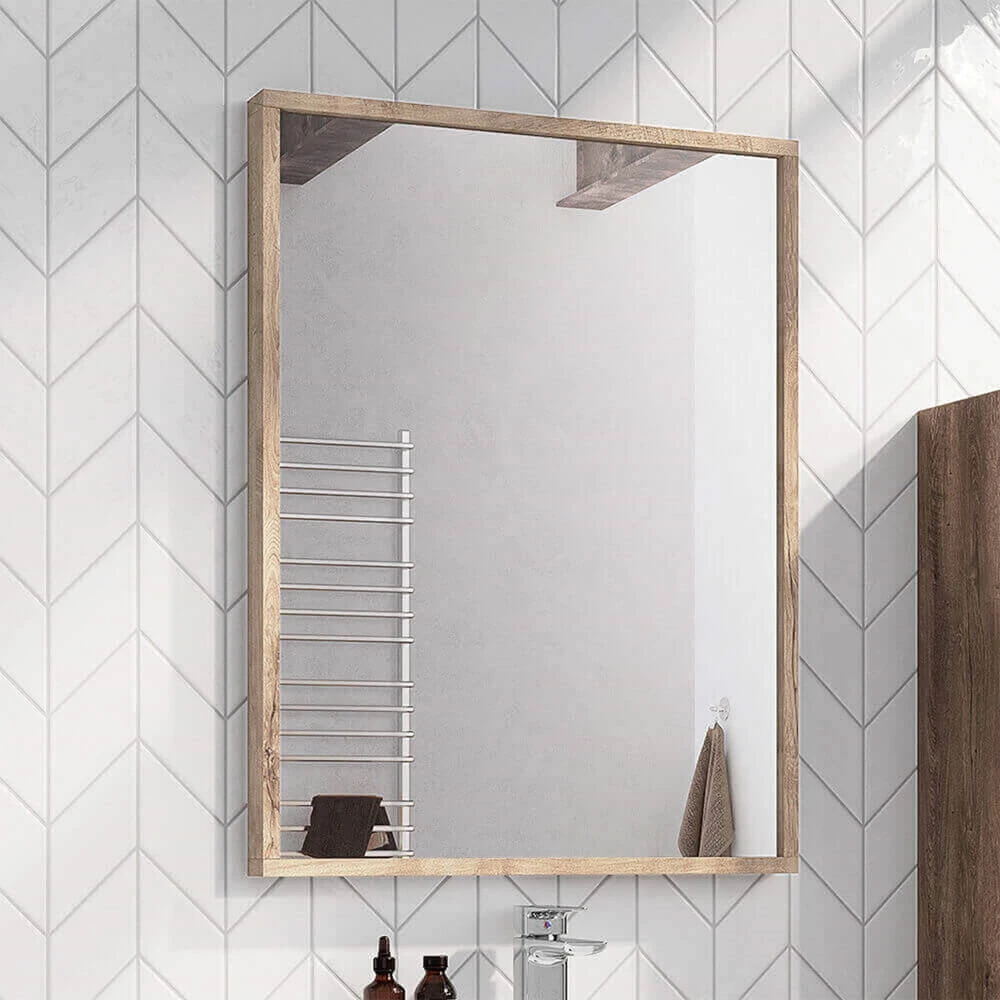 Harbour Virtue Mirror With Matt Grey Frame - 800 X 600mm 3 Harbour Virtue Mirror With Matt Grey Frame - 800 X 600mm