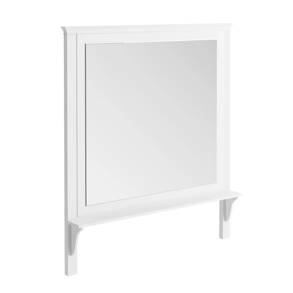 Butler & Rose Mirror With Shelf & Spa Grey Frame - 1200 X 1400mm 4 Butler & Rose Mirror With Shelf & Spa Grey Frame - 1200 X 1400mm - Image 2