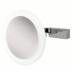 HIB Libra Magnifying LED Illuminated Mirror - 200 X 200mm -Vado Sale Store hib libra led illuminated frame magnifying mirror