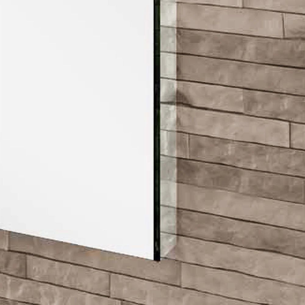 HIB Triumph 60 Mirror With Reflective Edges - 800 X 600mm 4 HIB Triumph 60 Mirror With Reflective Edges - 800 X 600mm - Image 2