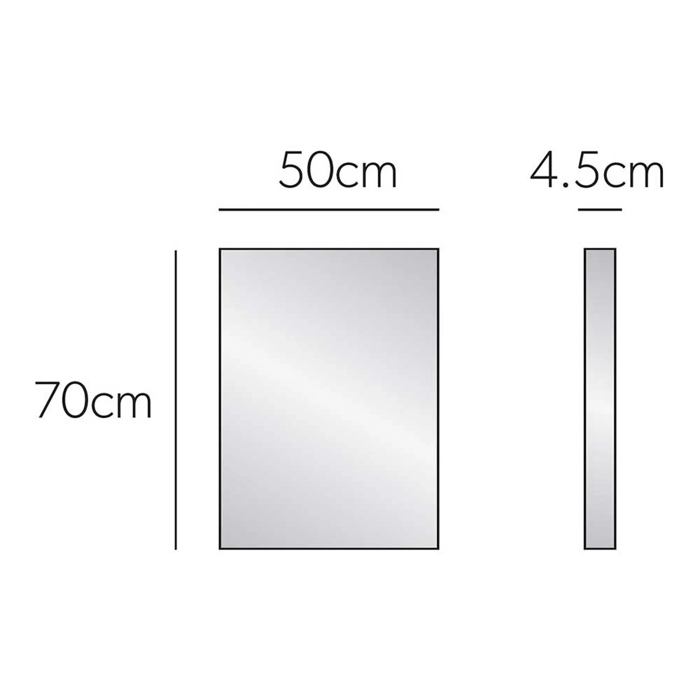 HIB Triumph 50 Mirror With Reflective Edges - 700 X 500mm 5 HIB Triumph 50 Mirror With Reflective Edges - 700 X 500mm - Image 3