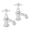 High Life Balmoral Pair Of Bath Pillar Taps -Vado Sale Store highlife 16620