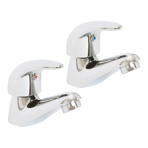 High Life Barra Pair Of Basin Pillar Taps 3 High Life Barra Pair Of Basin Pillar Taps