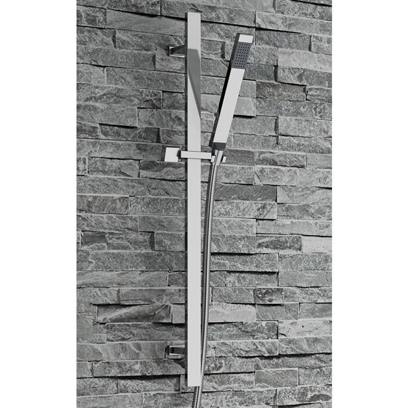 Elijah Concealed Shower Valve With 400mm Fixed Head, 360mm Ceiling Shower Arm, Slide Rail Kit & Overflow Bath Filler 5 Elijah Concealed Shower Valve With 400mm Fixed Head, 360mm Ceiling Shower Arm, Slide Rail Kit & Overflow Bath Filler - Image 3