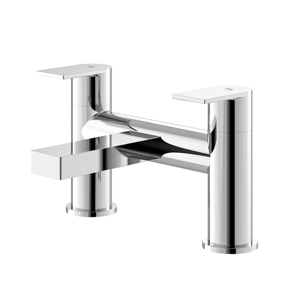 Hudson Reed Sottile Round Deck Mounted Bath Filler Tap 3 Hudson Reed Sottile Round Deck Mounted Bath Filler Tap