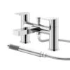 Hudson Reed Sottile Round Bath Shower Mixer Tap & Kit 2 Hudson Reed Sottile Round Bath Shower Mixer Tap & Kit -Vado Sale Store hudson reed sottile deck bath shower mixer cutout