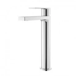Hudson Reed Sottile Round Tall Basin Mixer Tap & Waste -Vado Sale Store hudson reed sottile round tall basin mixer tap