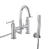 Hudson Reed Tec Lever Deck Mounted Bath Shower Mixer With Handset Kit -Vado Sale Store hudson reed tec lever deck mounted bath shower mixer with handset kit tel354