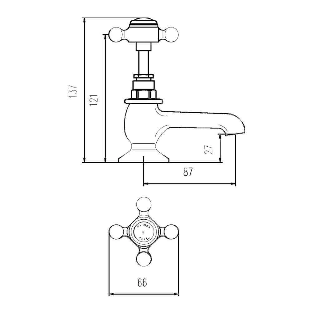 Hudson Reed Topaz Bath Taps 4 Hudson Reed Topaz Bath Taps - Image 2