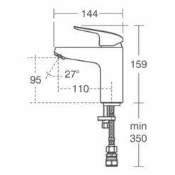 Ideal Standard Ceraflex Mono Basin Mixer Tap 11 Ideal Standard Ceraflex Mono Basin Mixer Tap -Vado Sale Store ideal standard ceraflex mono basin mixer tap technical