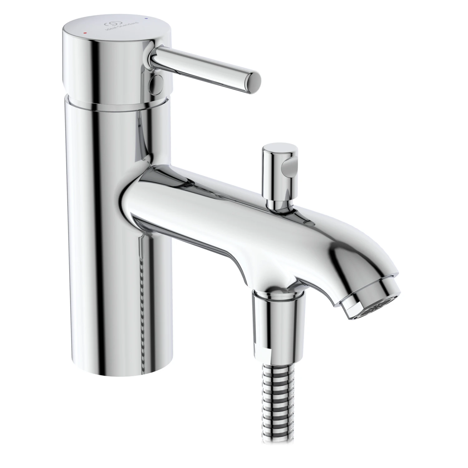 Ideal Standard Ceraline Mono Deck Mounted Bath Mixer & Shower Handset 5 Ideal Standard Ceraline Mono Deck Mounted Bath Mixer & Shower Handset - Image 3