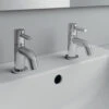 Ideal Standard Ceraline Basin Pillar Taps 1 Ideal Standard Ceraline Basin Pillar Taps -Vado Sale Store ideal standard ceraline basin taps lifestyle
