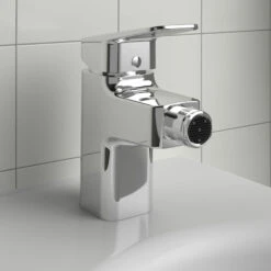 Ideal Standard Ceraplan Bidet Mixer Tap With Pop-Up Waste